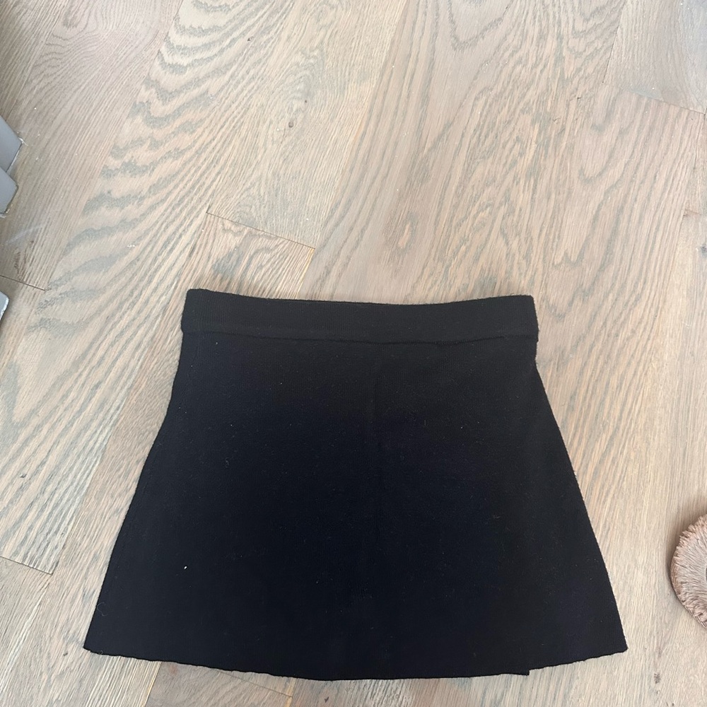 Frankie's Bikinis Black Mini Skirt